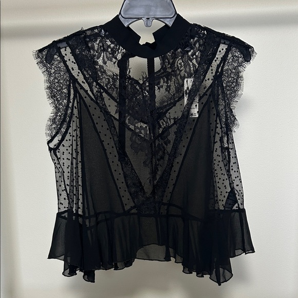 Anthropologie Sheer Top - Picture 1 of 6